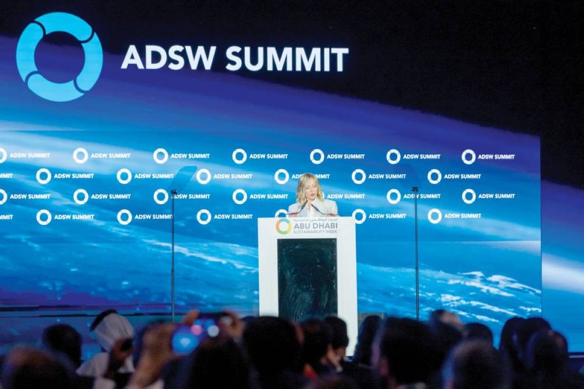 100 متحدث و30 جلسة متخصصة في قمة أسبوع أبوظبي للاستدامة