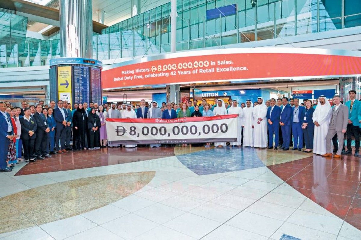 للمرة الأولى.. 8.68 مليارات درهم مبيعات سوق دبي الحرة في 2025