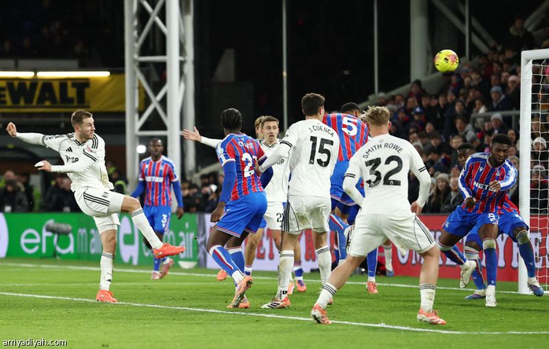 كريستال بالاس وفولهام يكتفيان بالتعادل