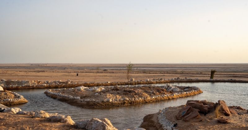 الوزير المطيري يفتتح «جيوبارك»: المشروع يترجم اهتمام القيادة السياسية بالمشاريع الوطنية