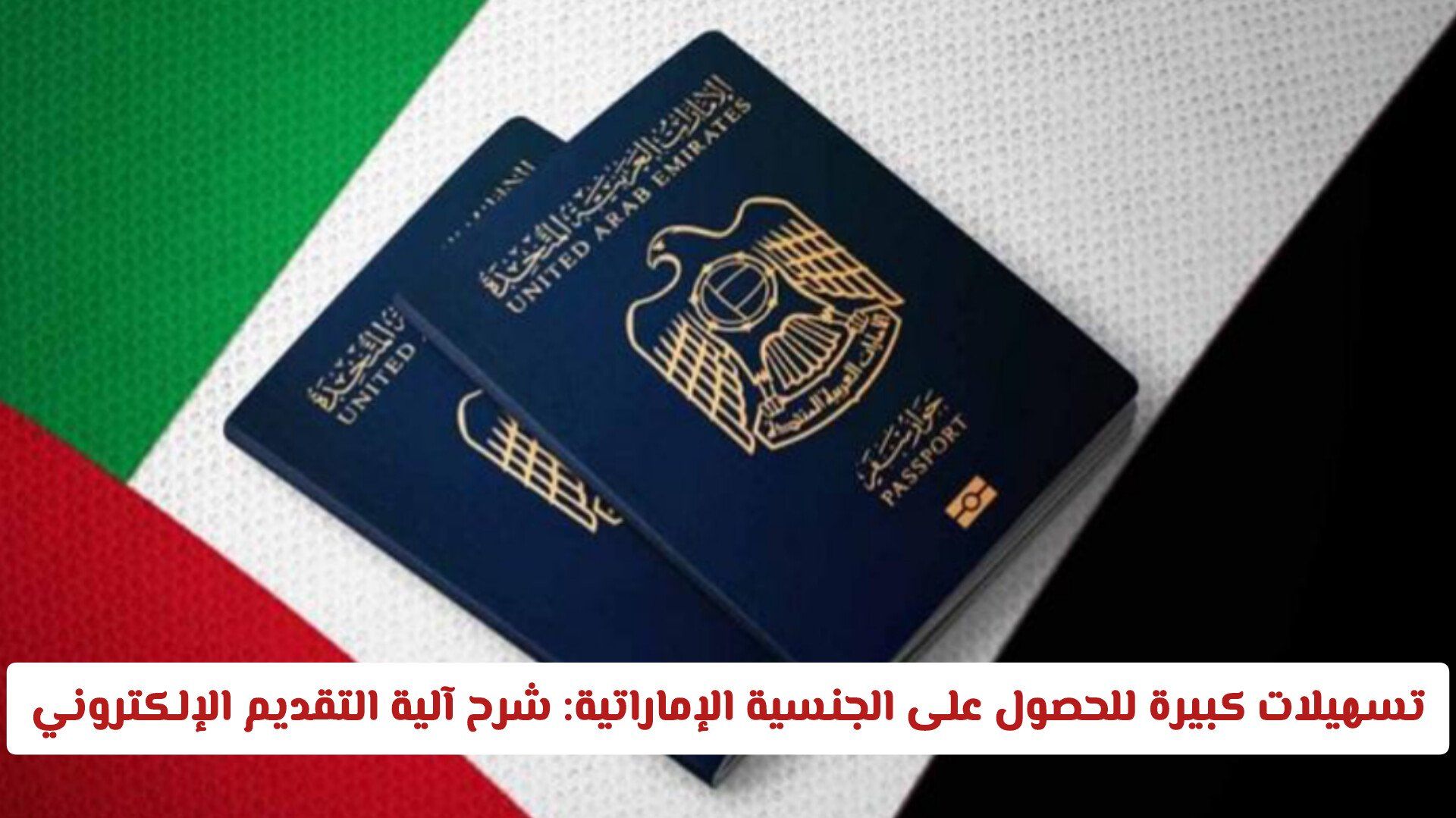 تسهيلات كبيرة للحصول على الجنسية الإماراتية: شرح آلية التقديم الإلكتروني لعام 2026