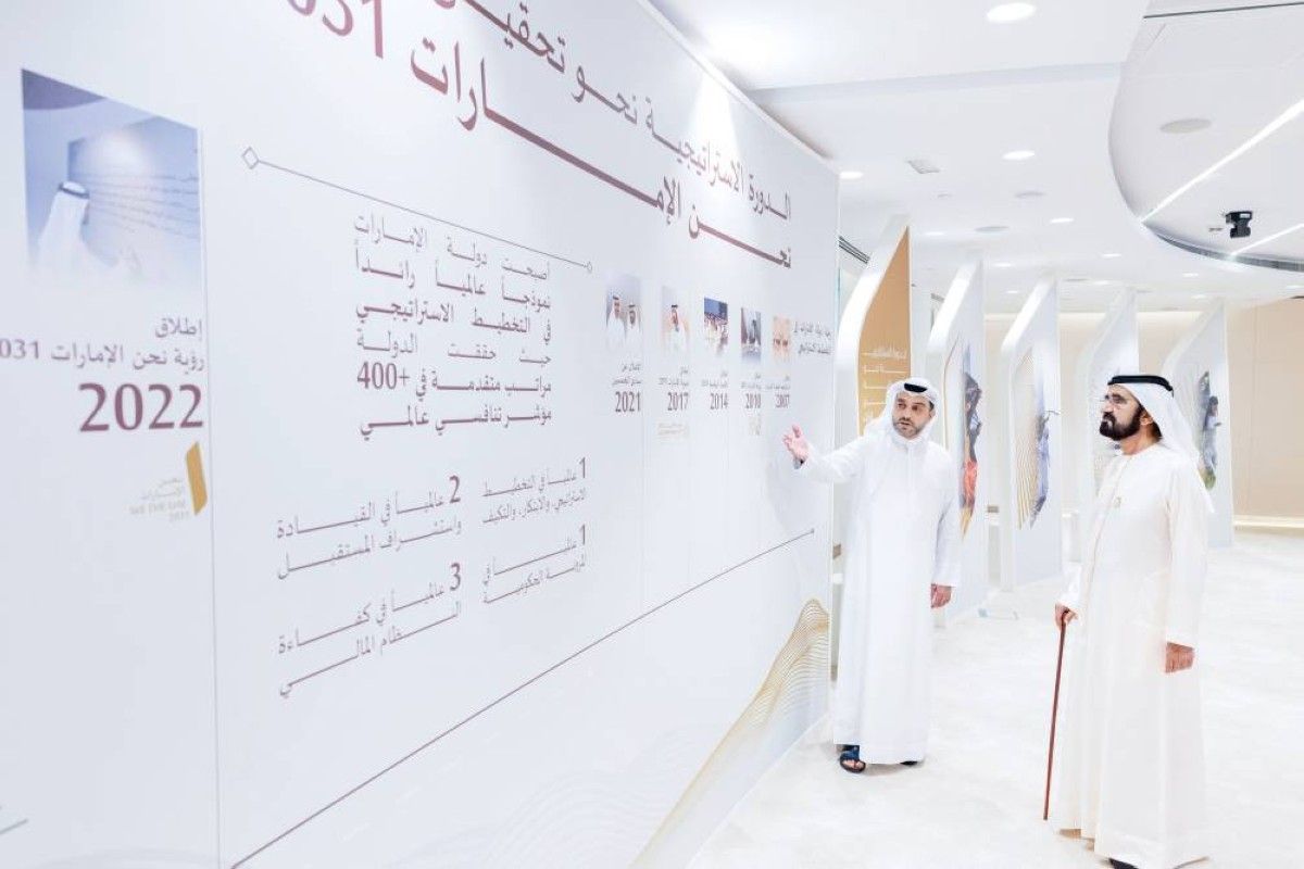 قائد استثنائي مُلهم.. رسّخ ريادة وتنافسية الإمارات عالمياً