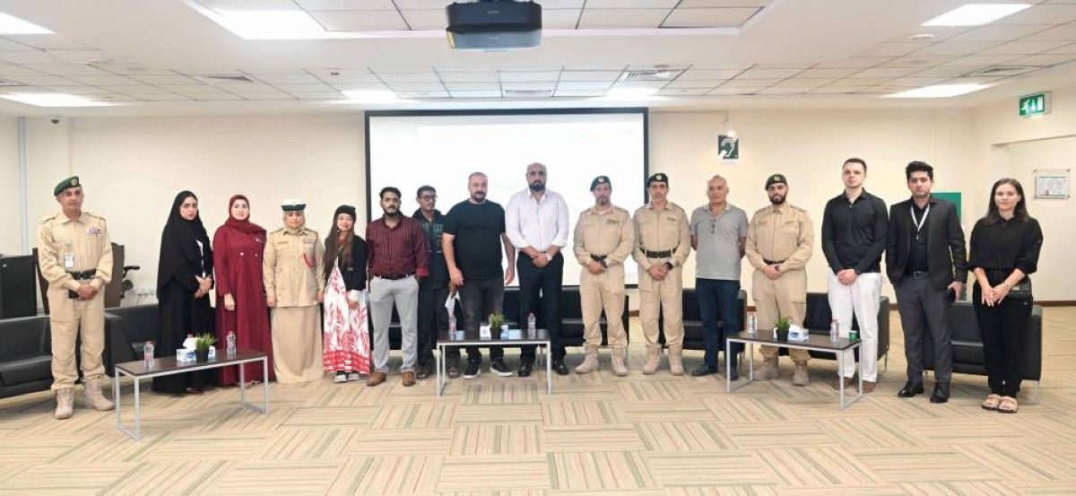 مركز شرطة البرشاء ينظم مبادرة «صوتك مسموع»