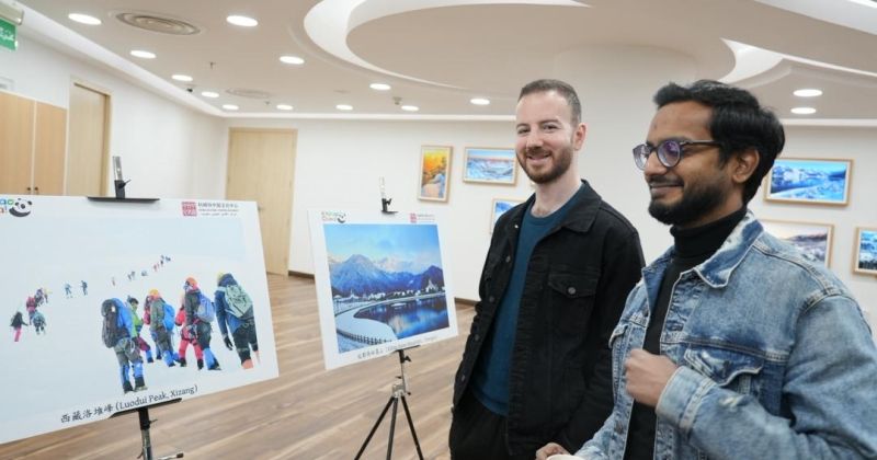 الصين تفتح نوافذ شتائها أمام الجمهور الكويتي