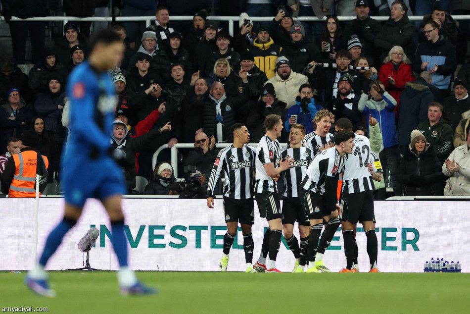 بعد 18 ترجيحية.. نيوكاسل يعبر بورنموث إلى الدور الرابع