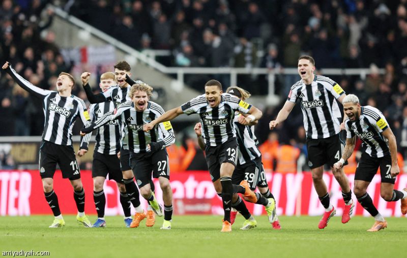 بعد 18 ترجيحية.. نيوكاسل يعبر بورنموث إلى الدور الرابع