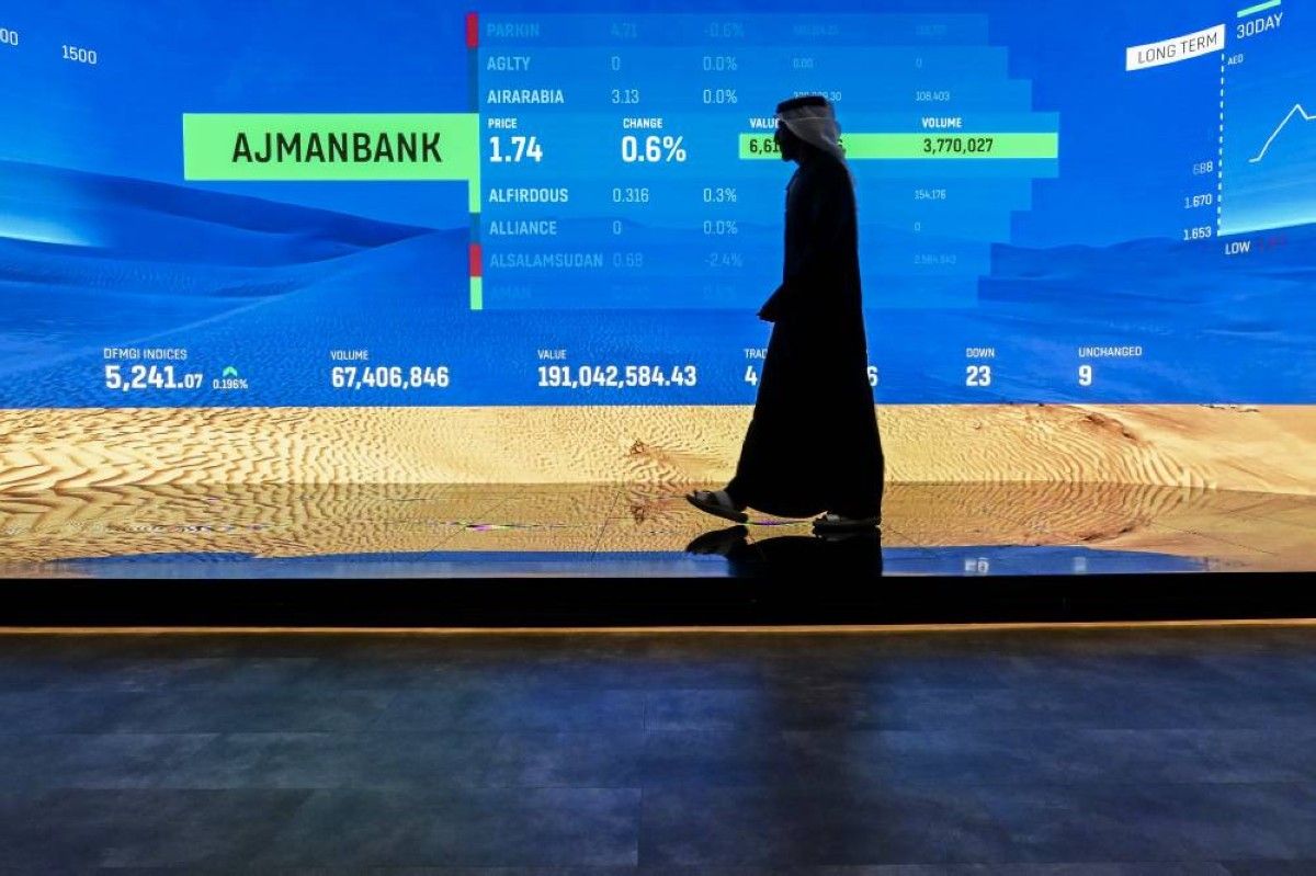 17.4 مليار درهم مكاسب سوق دبي في 5 جلسات