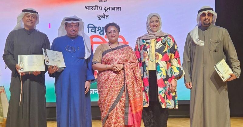 تريباثي: الاحتفال باللغة الهندية يعكس عمق الروابط مع الكويت