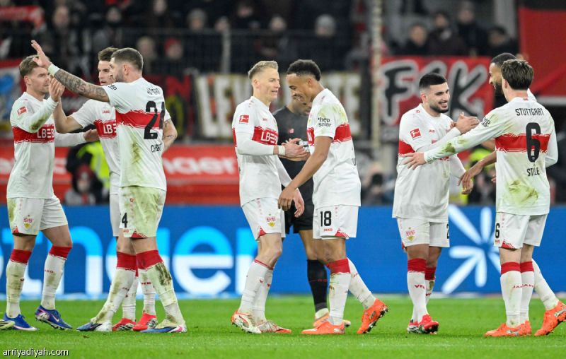 شتوتجارت يسقط ليفركوزن برباعية