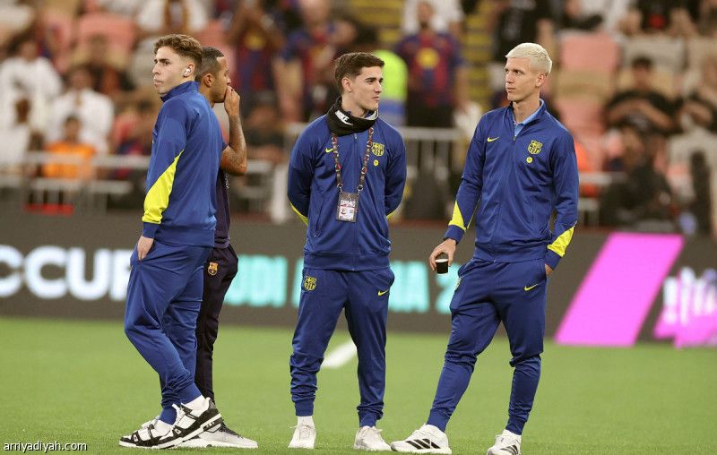 يامال وليفاندوفسكي أساسيان في نهائي السوبر الإسباني