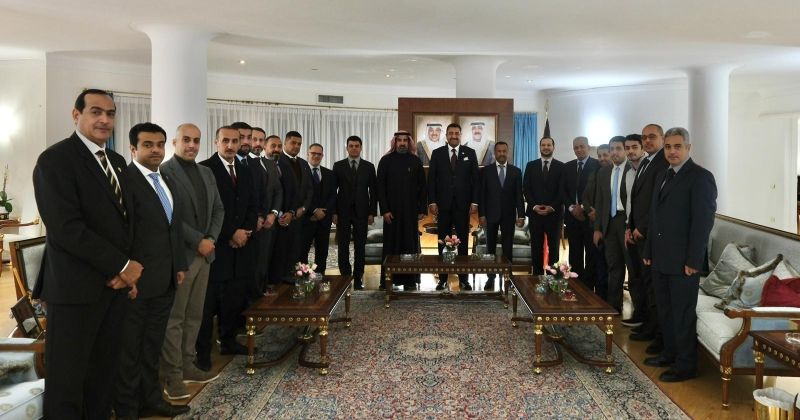 وزير الدفاع يلتقي أعضاء سفارة الكويت لدى إيطاليا