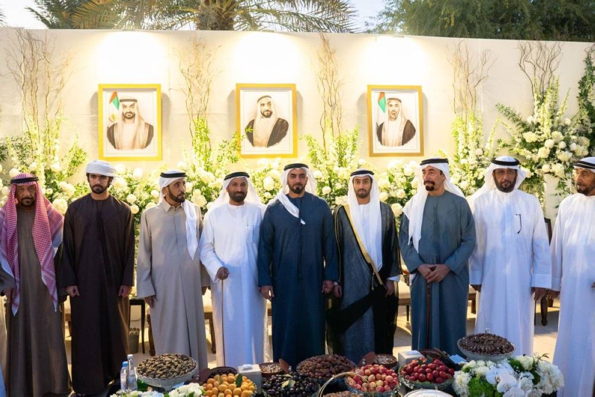 سيف بن زايد يحضر أفراح المزروعي