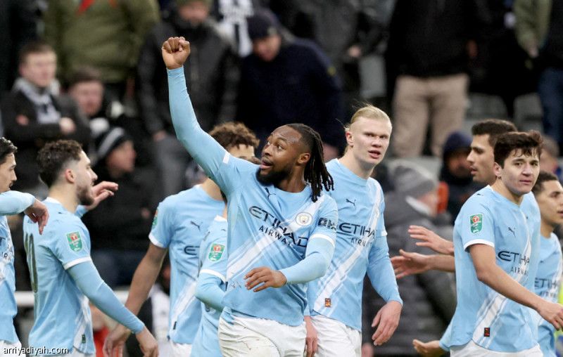 كأس الرابطة.. سيتي يسقط نيوكاسل بثنائية