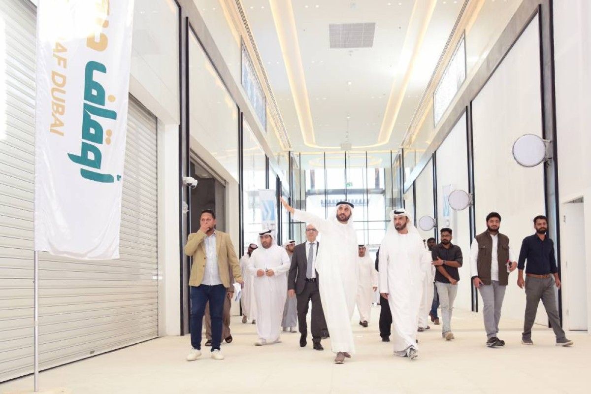 جولة لتفقد سير العمل في المشروعات الوقفية بدبي