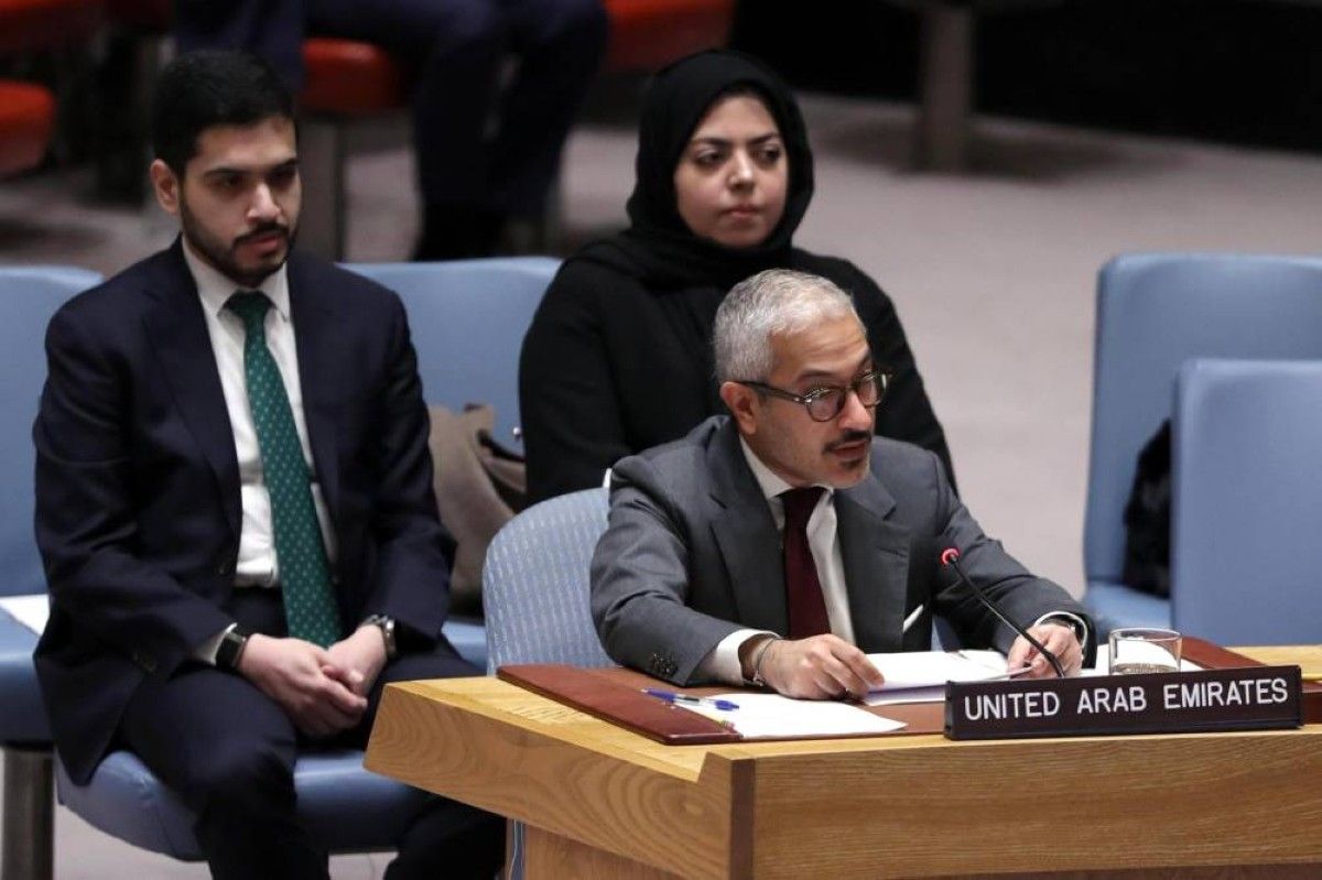 الإمارات تؤكد في مجلس الأمن دعمها لمسار السلام والاستقرار في اليمن