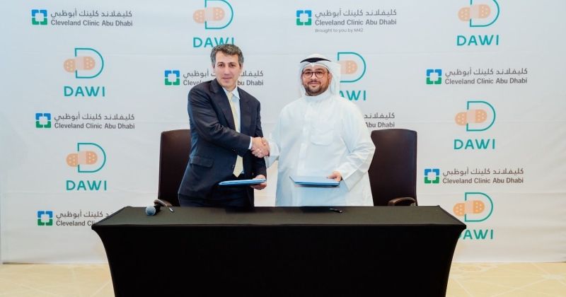 «داوي» توقع شراكة استراتيجية مع كليفلاند كلينيك أبوظبي