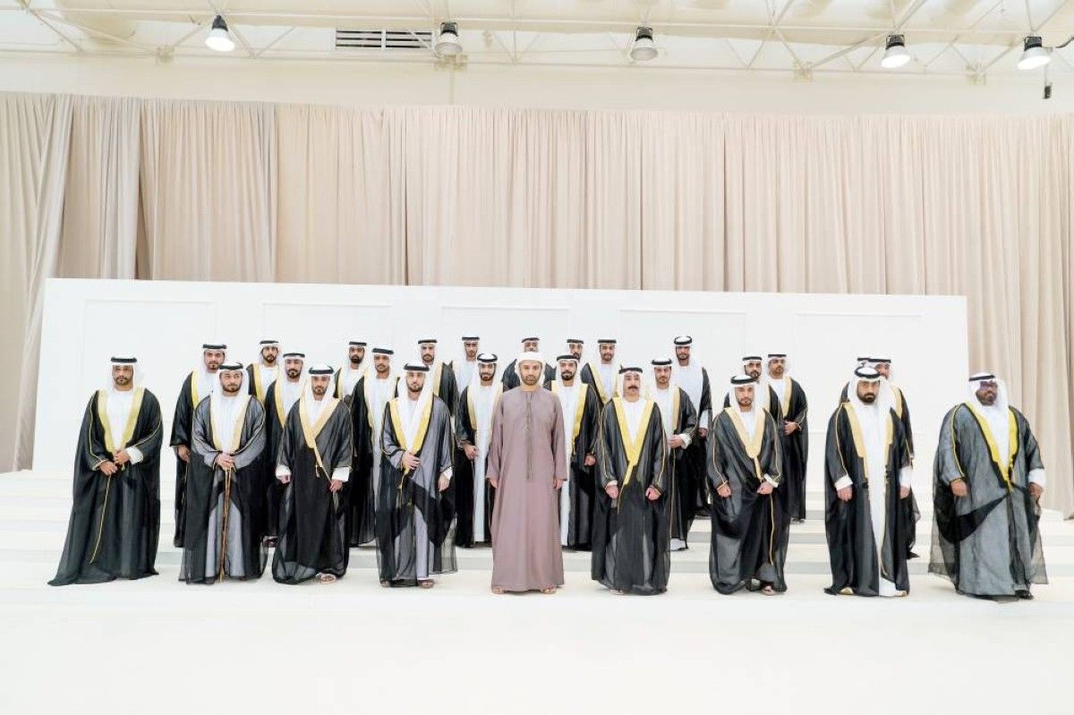 ولي عهد رأس الخيمة يحضر العرس الجماعي العاشر