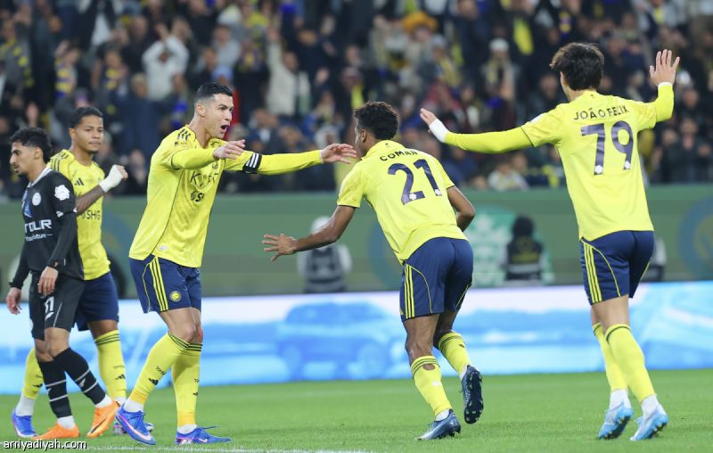 ثلاثية نصراوية في الشباب تجدد أفضل سلسلة صفراء