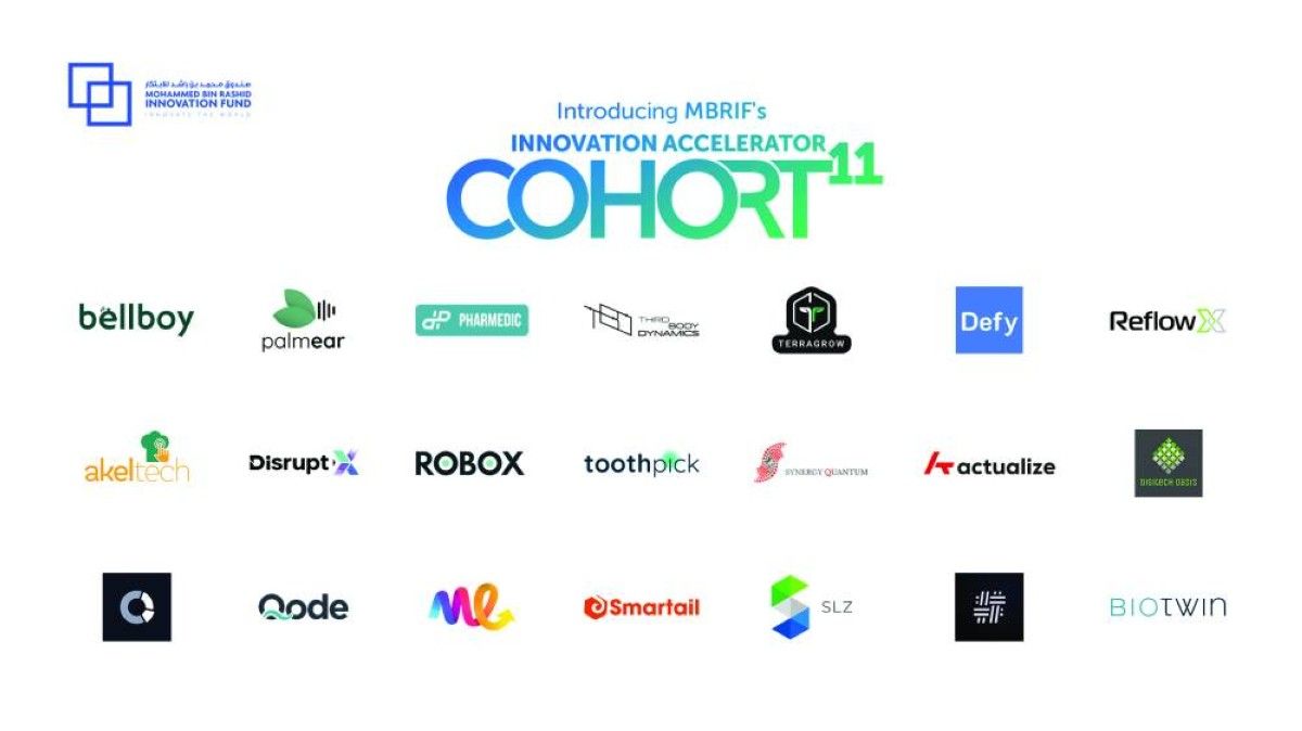 صندوق محمد بن راشد للابتكار يستقبل الدفعة الـ11 في برنامج مسرع الابتكار