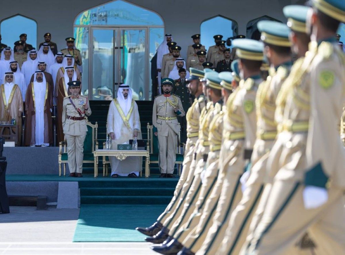 تحت رعاية محمد بن راشد.. حمدان بن محمد يشهد حفل تخريج طلبة أكاديمية شرطة دبي