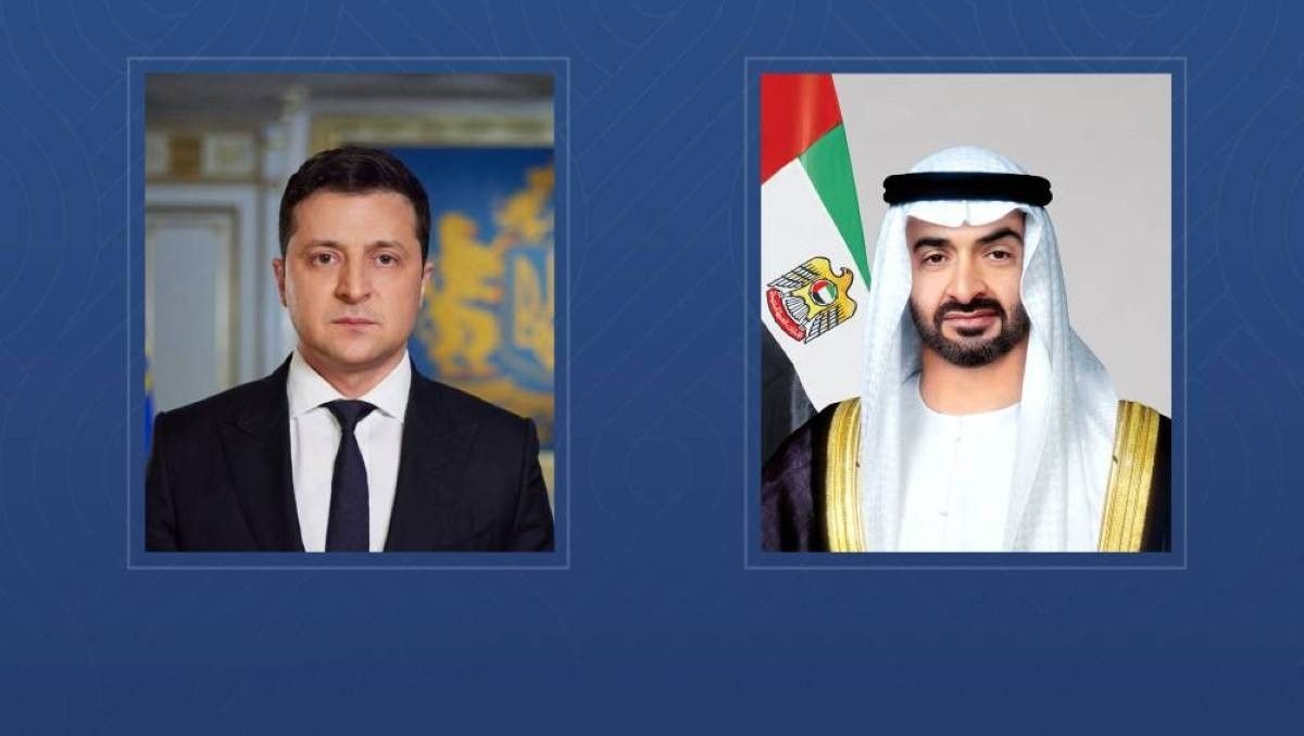 زيلينسكي: شكراً محمد بن زايد.. شكراً الإمارات