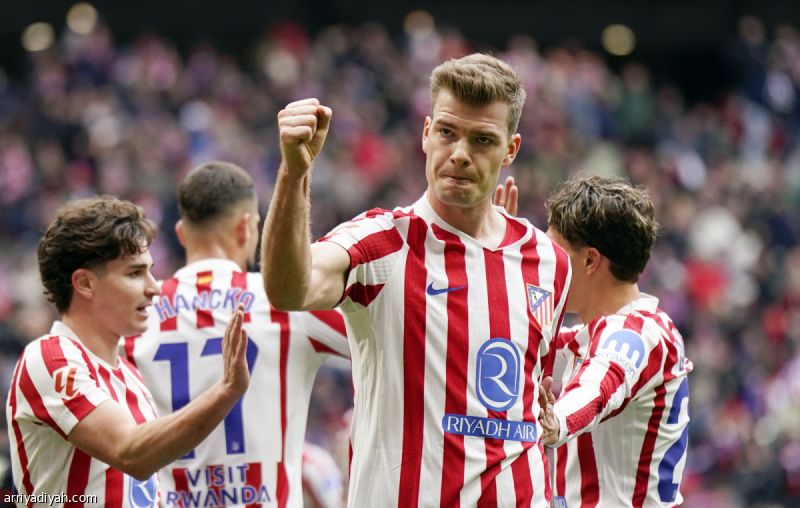 أتلتيكو مدريد يحقق الفوز الخامس تواليا