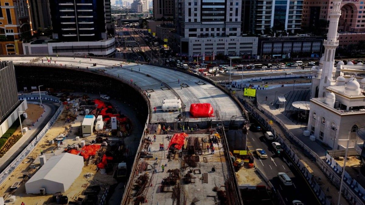 "طرق دبي" تنجز 65% من مشروع تطوير الجسر المؤدي لمداخل ومخارج منطقة دبي هاربر