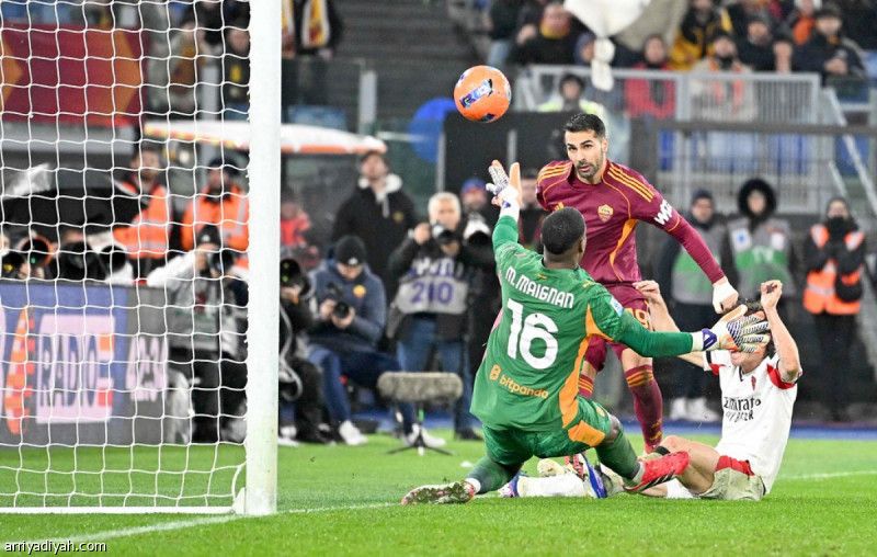 ميلان يتعثر بتعادل روما