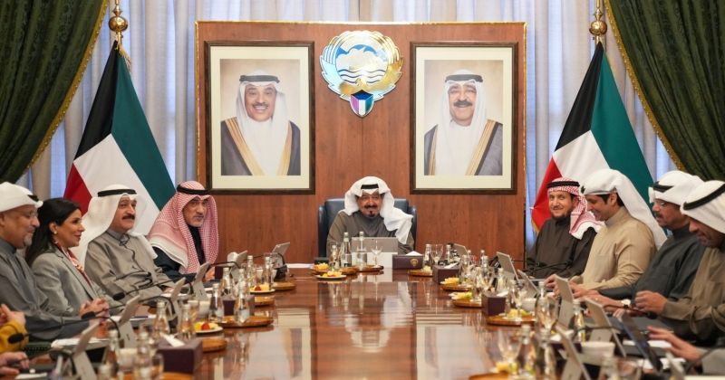 العبدالله مترئساً اجتماع مجلس الوزراء