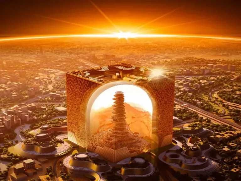 رويترز: السعودية تعلق العمل في مشروع المكعب العملاق