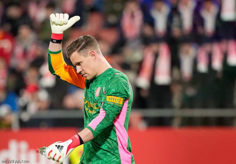 في مباراته الأولى.. شباك تيرشتيجن تهتز