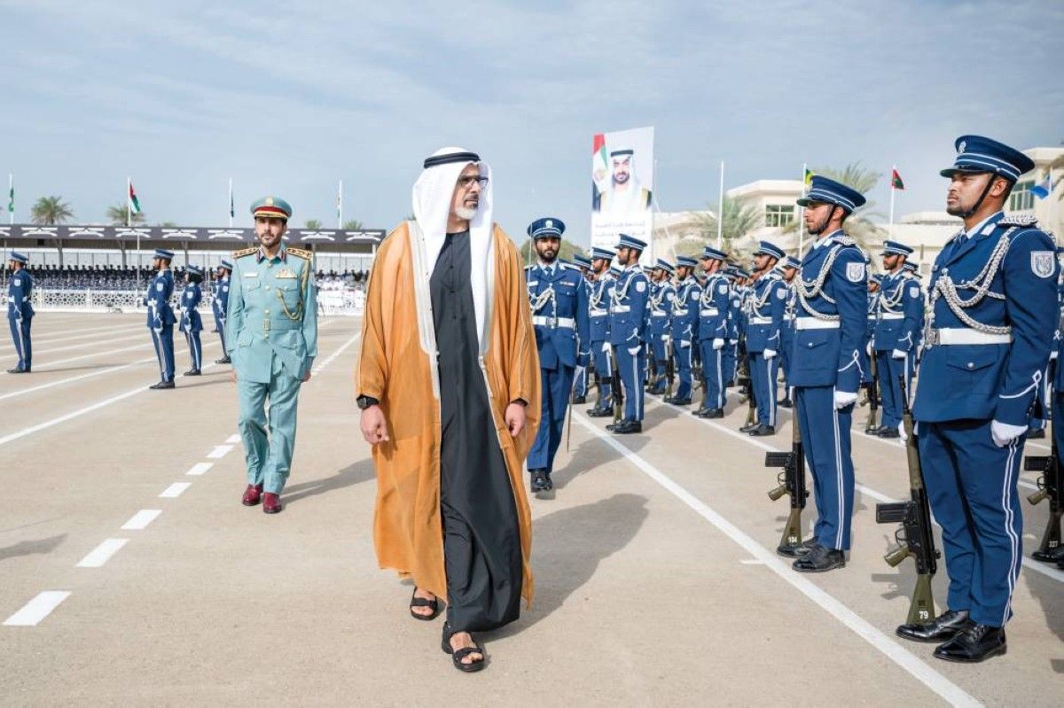 تحت رعاية رئيس الدولة.. خالد بن محمد يشهد حفل تخريج كلية الشرطة