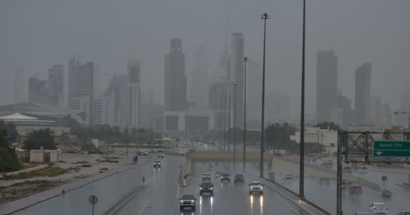 «رأس السالمية» الأعلى مطراً.. الأربعاء