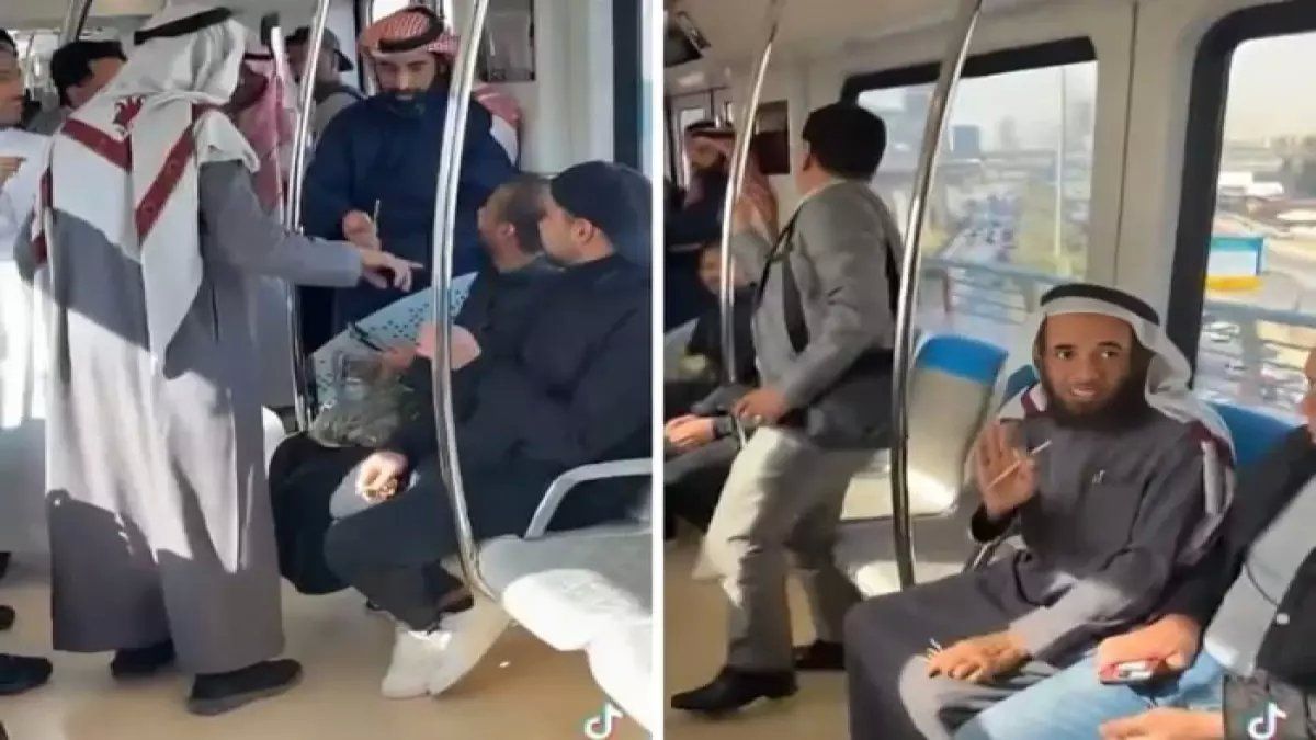 رسمياً: "محتاج سدادة أذن" رد صادم في قطار الرياض يشعل جدلاً عاصفاً على تويتر!