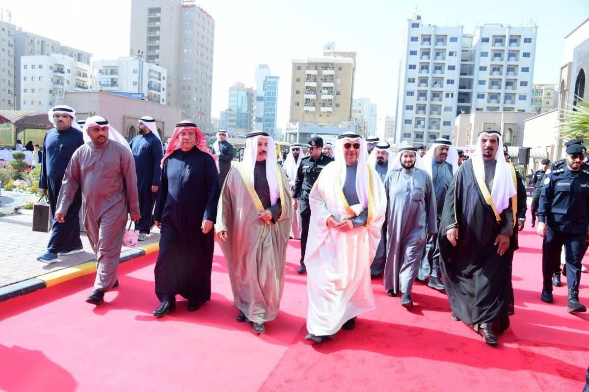 محافظ الفروانية خلال الاحتفالية