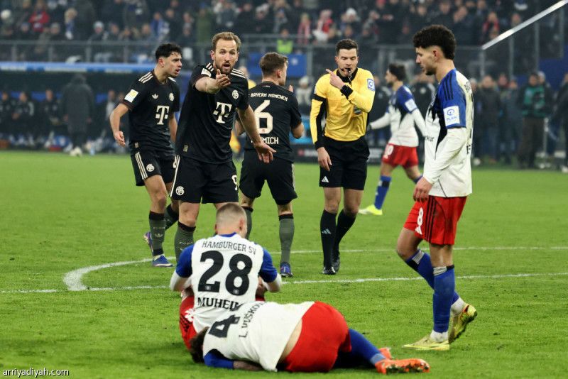 هامبورج يفرض التعادل على البايرن