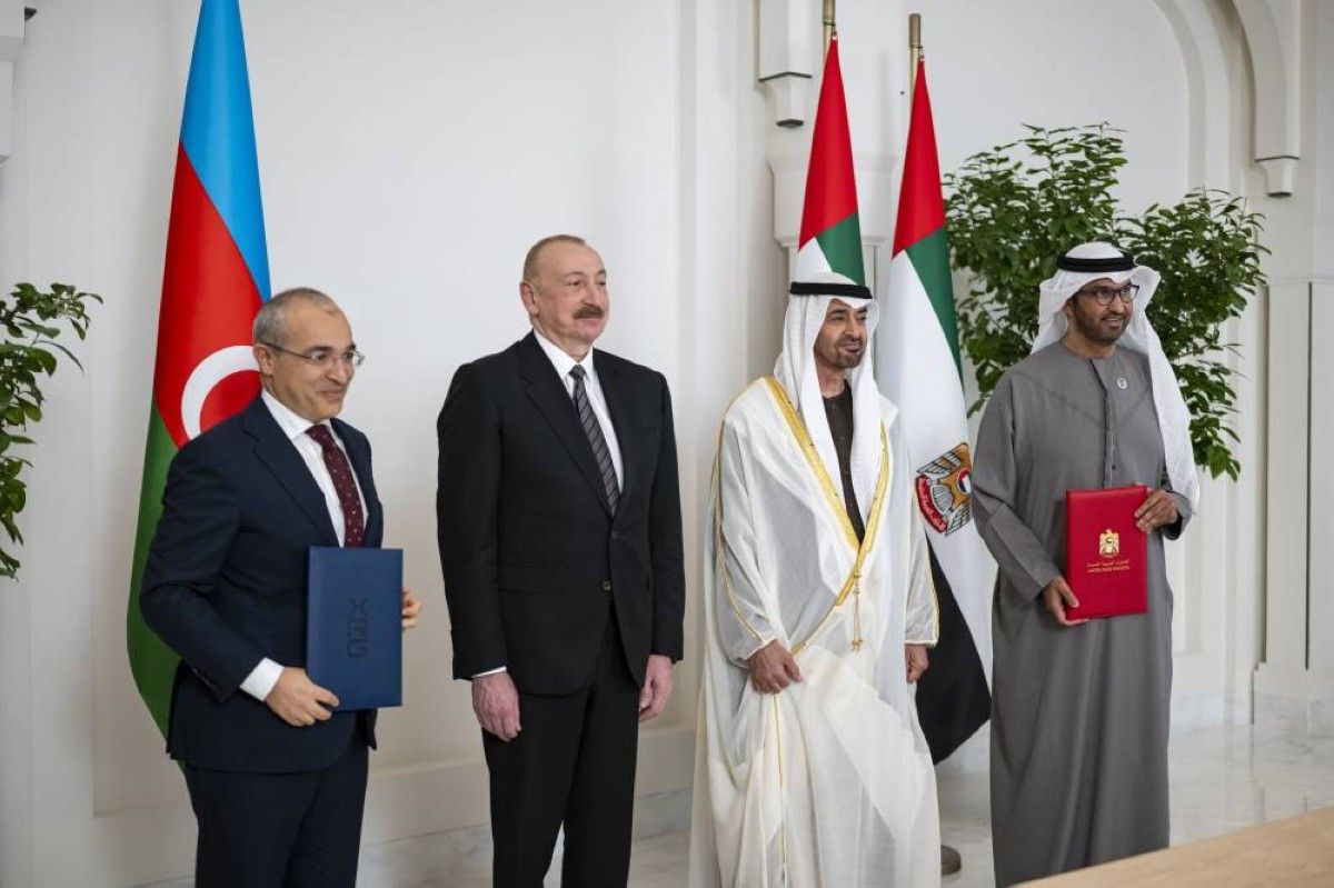 بحضور رئيس الدولة ورئيس أذربيجان.. "XRG" توقّع صفقة الاستحواذ على حصة في شركة "ممر الغاز الجنوبي"