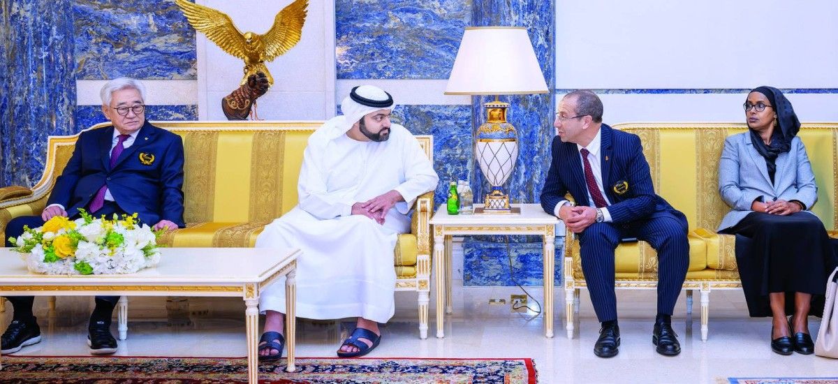 محمد الشرقي يستقبل رئيس «اتحاد التايكواندو»