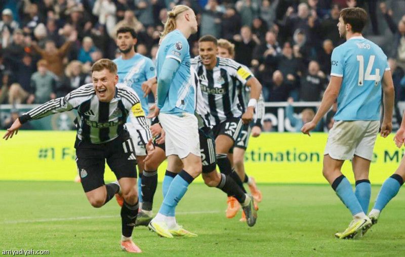 6 انتصارات ترجح كفة نيوكاسل أمام مانشستر سيتي