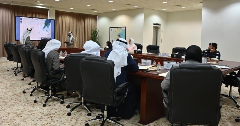 من اجتماع لجنة الشكاوى في مجلس محافظة الجهراء