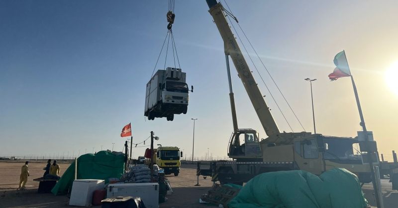 رفع 5 عربات متنقلة خلال حملة للبلدية على طريق المطلاع والعبدلي