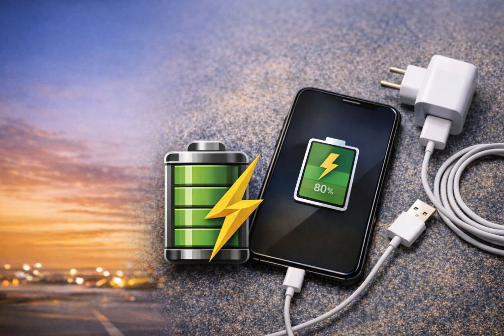 شحن الهاتف في وضع الطيران: هل يسرّع البطارية؟.. الحقيقة العلمية