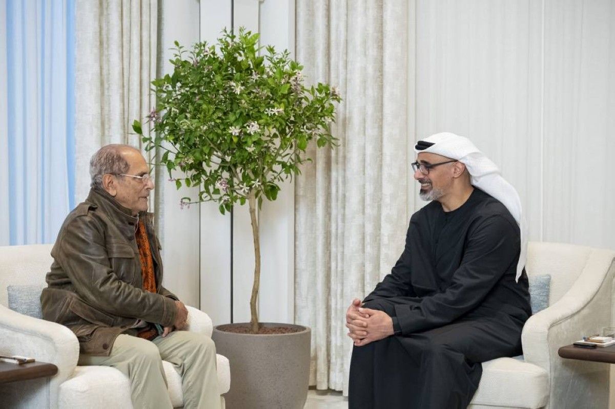 خالد بن محمد بن زايد يلتقي رئيس جمهورية تيمور الشرقية الديمقراطية