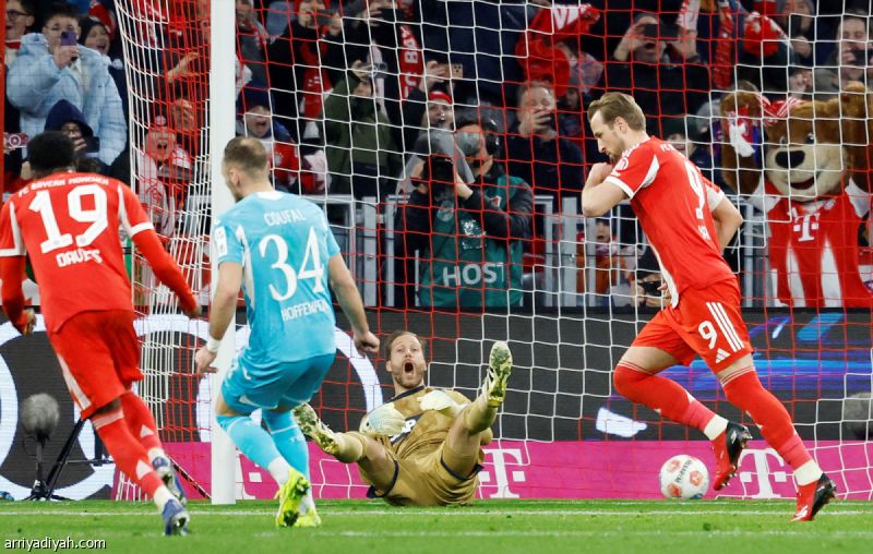 بايرن يقسو على هوفنهايم بخماسية