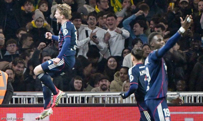 ليون يكسب نانت.. ويخسر إندريك.. بريست يستعيد التوازن