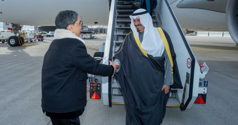 رئيس الوزراء يصل إلى ألمانيا: الكويت ملتزمة بدعم تسوية النزاعات بالحوار والطرق السلمية