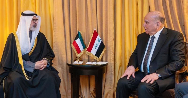 وزير الخارجية يستعرض مع نظيره العراقي العلاقات الثنائية وسبل تعزيزها