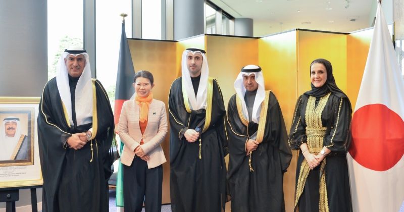 احتفال سفارة الكويت في اليابان ووفدها بالأمم المتحدة وقنصليتها بميلانو بالأعياد الوطنية