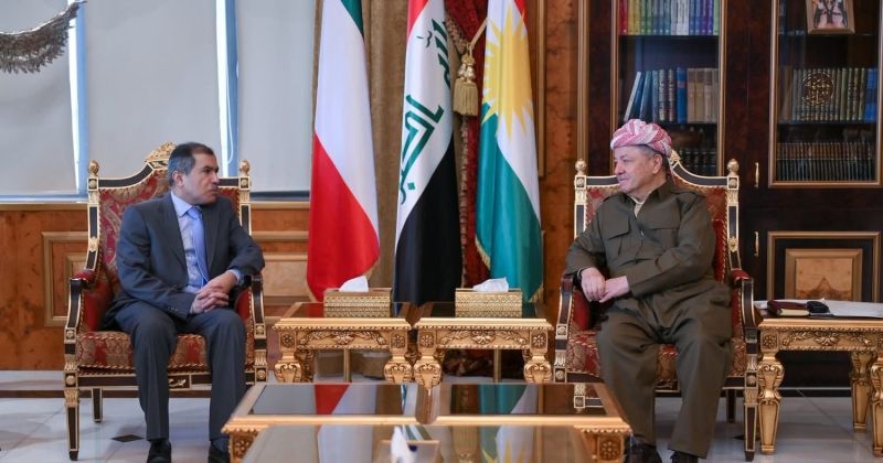 السفير الزمان يبحث في أربيل تعزيز العلاقات الكويتية – الكردستانية