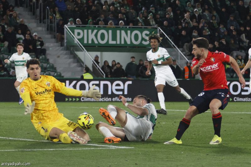 السلبية تخيّم على إلتشي وأوساسونا